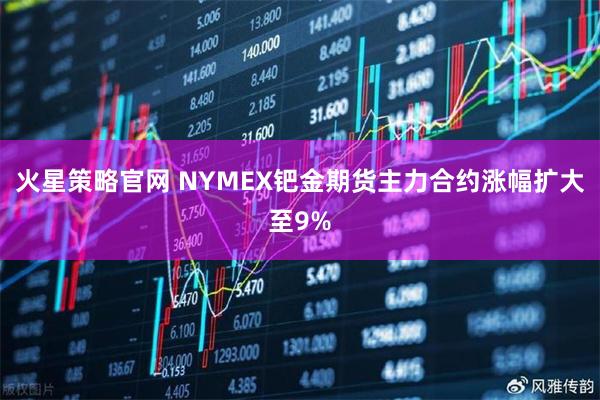 火星策略官网 NYMEX钯金期货主力合约涨幅扩大至9%